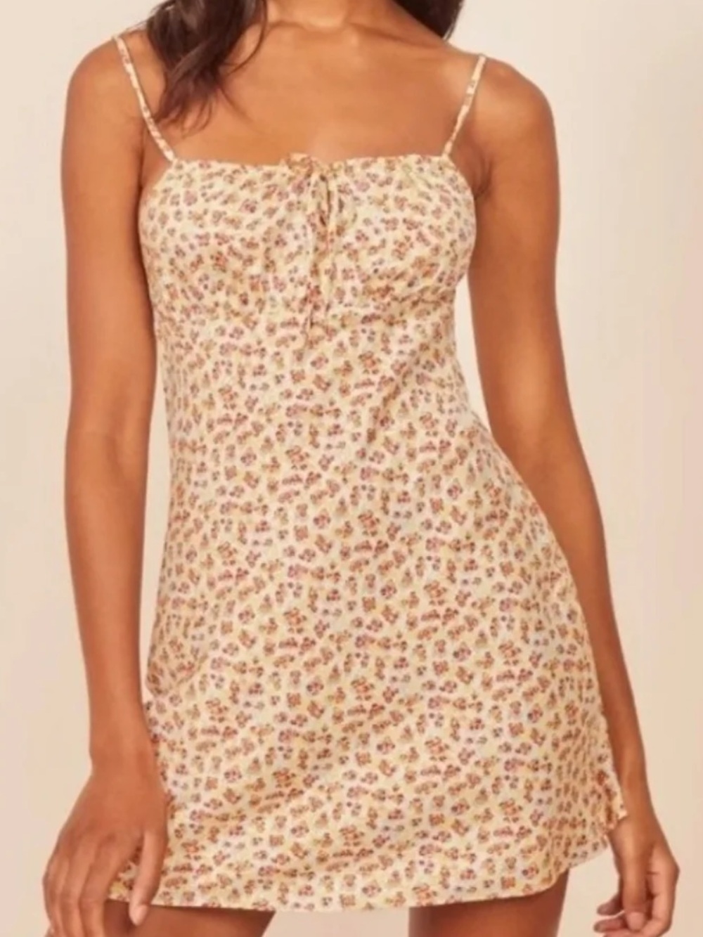 Reformation Rebekah Floral Mini Dress Size XL